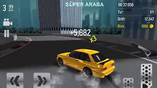 DİREKSİYONLU BMW CAMARO ŞAHİN DRİFT Drift Max / SÜPER ARABA  OYUNLARI Android Gameplay screenshot 2