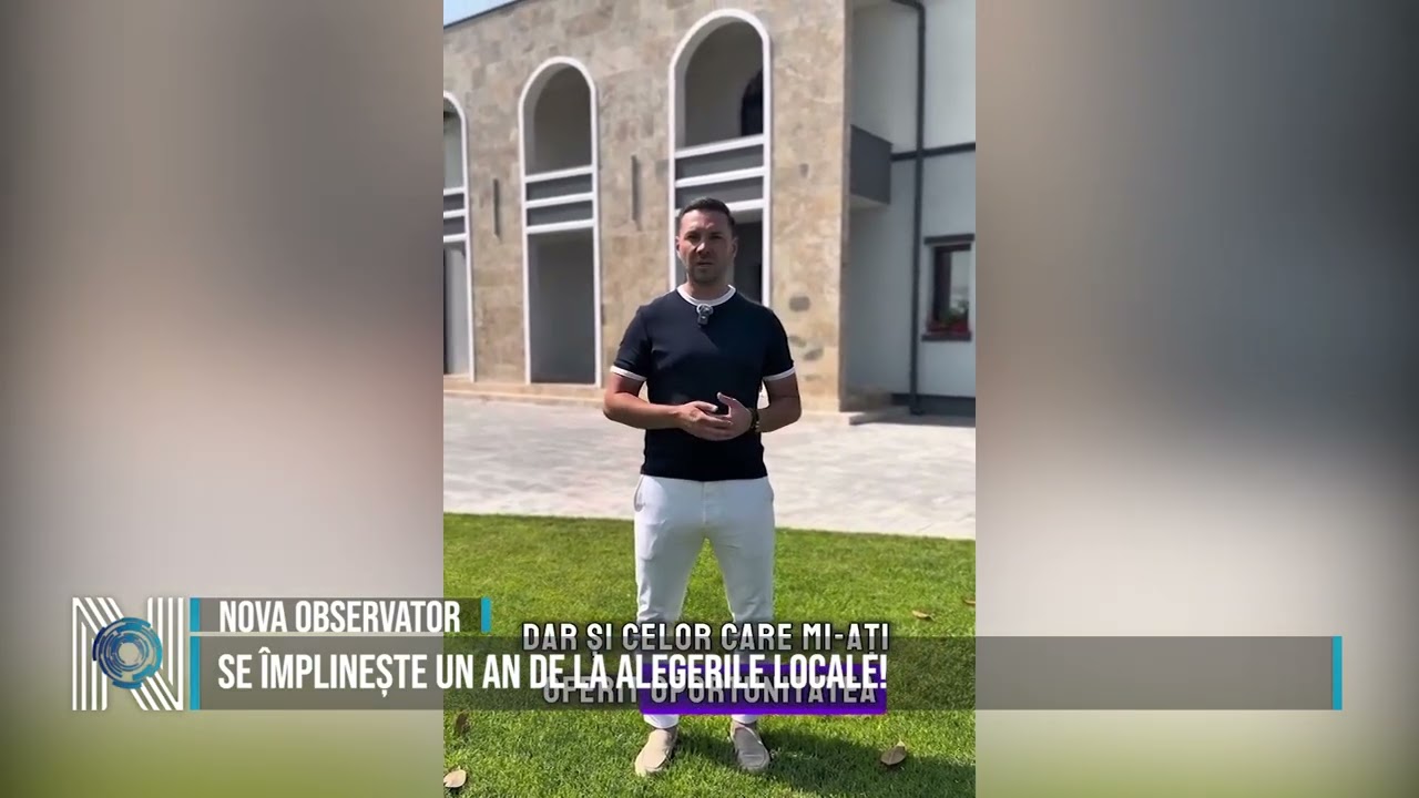 Se împlinește un an de la alegerile locale!