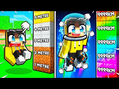 WHY DID I JUMP 9,999,999 Meters? 🤔 | Minecraft