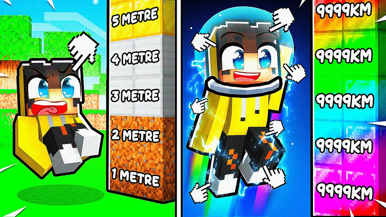 NEDEN 9.999.999 Metre Zıpladım? 🤔 | Minecraft