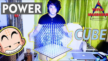 🐲 proyectos con LEDs y ARDUINO (CUBO led - Dragon Ball energy) 🐉
