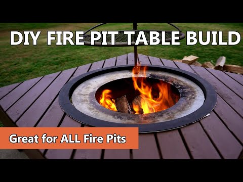 Video: DIY Fire Pit Table Build for Solo Stove or Breeo