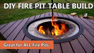 DIY Fire Pit Table Build for Solo Stove or Breeo
