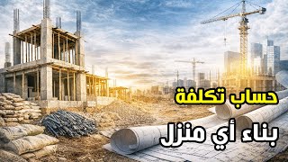 حساب تكلفة بناء أي منزل بسهولة وسرعة بدون مهندس 2026 screenshot 4