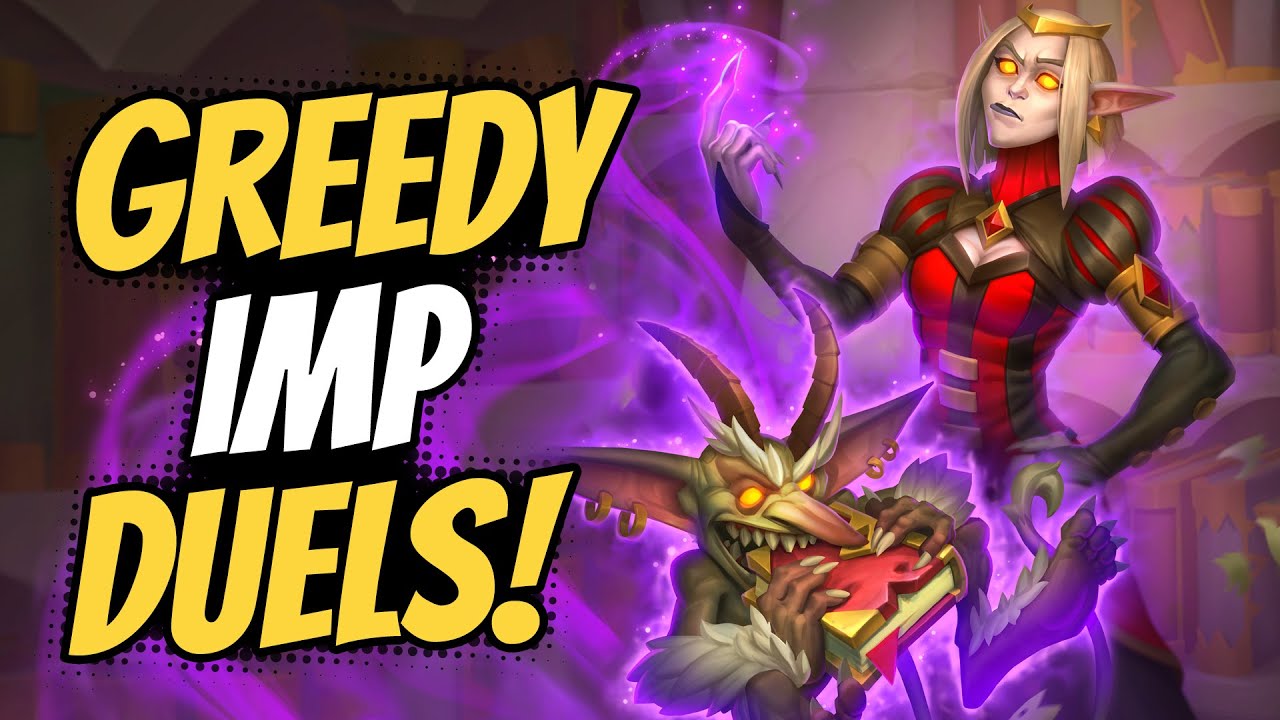 Greedy Gains Imp Duels! Big Proving Grounds Demon Hunter! | Hearthstone