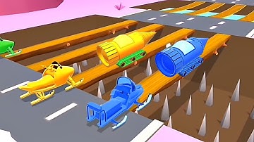 Shape Shifting Game All Levels Walkthrough Mobile iOS, Android Gameplay Stick Run Levels 1131-1132