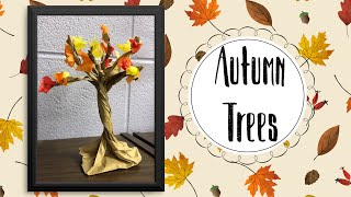 Autumn Tree Sculpture - Easy 3D Art Lesson