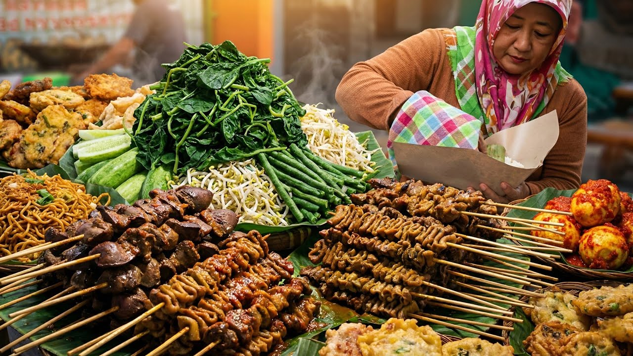 GILA! Jualan di Trotoar Tapi Antrean Nasi Pecel Madiun Godong Jati Ini Mengular Parah!