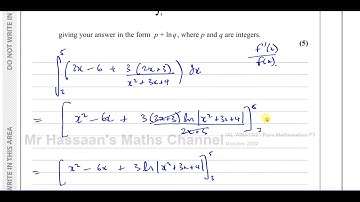 WMA13/01, IAL, (Edexcel), P3, October 2022, Q1, Algebraic Fractions, Integration
