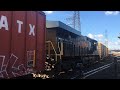 CSX Q410 with a Mid-Train DPU at Bound Brook 1/9/19