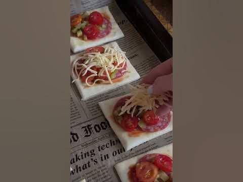 —мини пицца, это быстро и вкусно - YouTube
