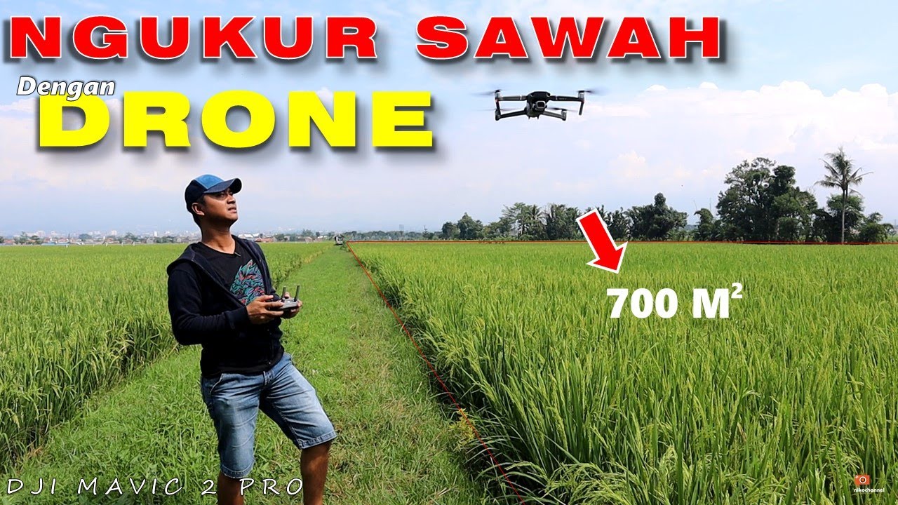 Cara Mengukur Luas Lahan Menggunakan DRONE
