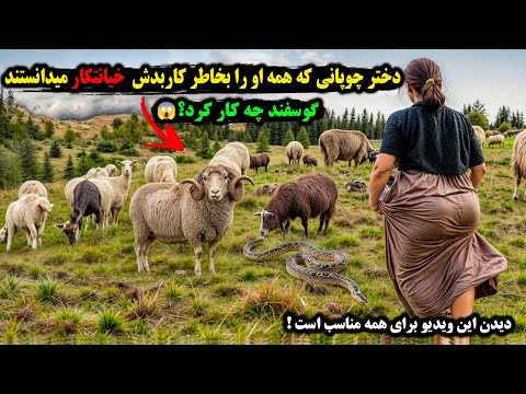 دختر چوپان در کوه بود که میان او و گوسفندانش چیزی رخ داد و همه او را خائن دانستند 