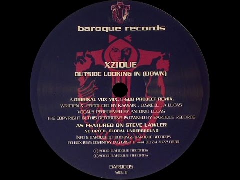 Xzique — Xzique ‎– Outside Looking In (Down) (Sub Project Remix)