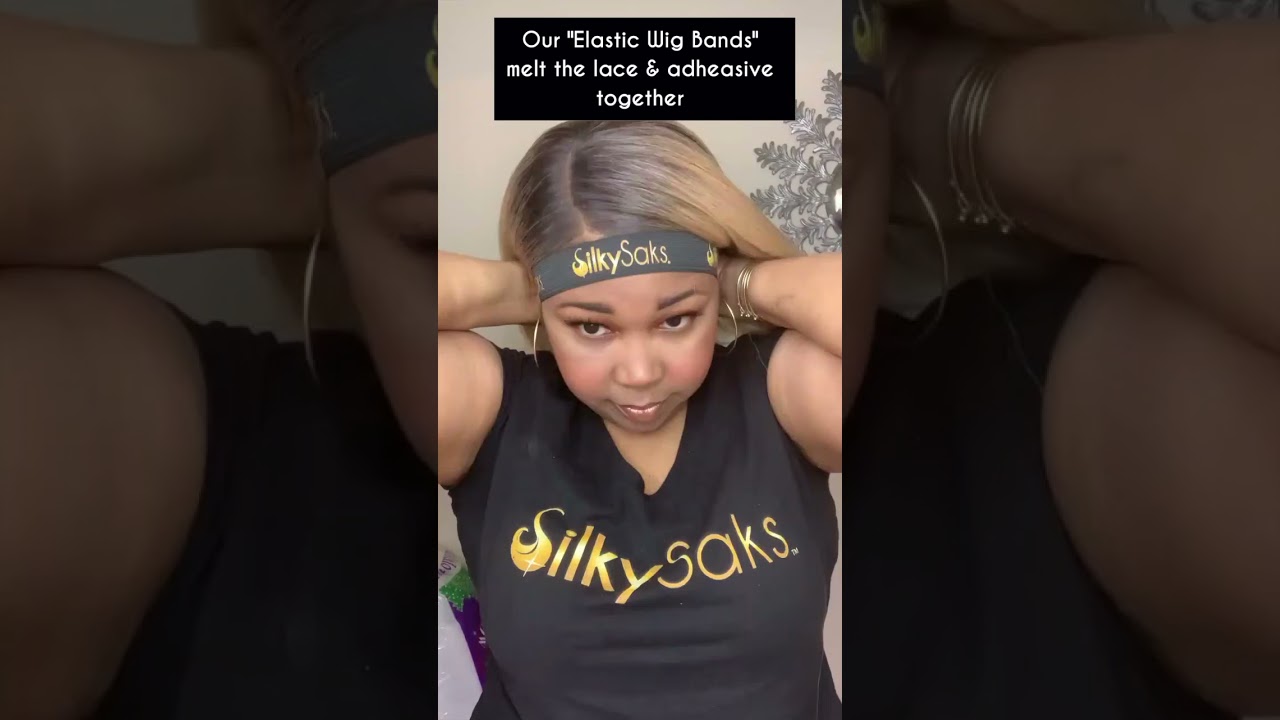 MELT THAT LACE😍 | Our New Elastic Wig Melt Band (Short)