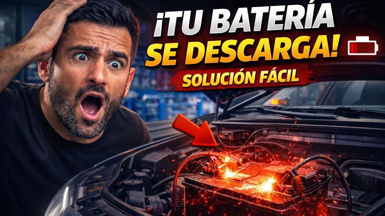 ¿Por Qué Se Descarga La Batería De Tu Auto? 🔋 CAUSAS REALES y Cómo Solucionarlo