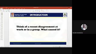 HUM311D MANAGING WORKPLACE CONFLICT GROUP 1 WEEK 1