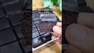 Cake Cokelat Ketagih - Tanpa Oven Tanpa Mixer