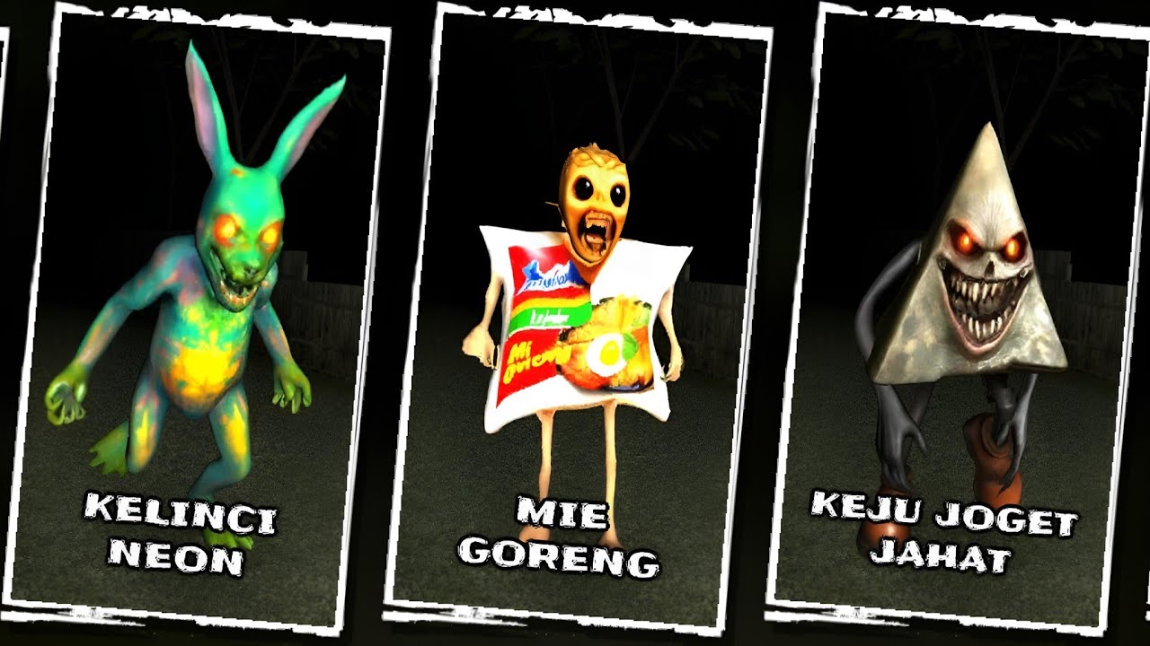 ผีตุงตุง Hantu Brainrot Sahur Updater New Surviving The Storm, Mie Goreng Updater Mode 1 2 3 4