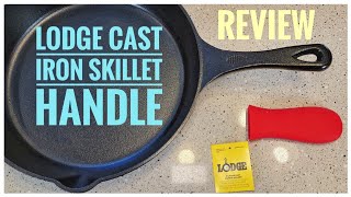 REVIEW Lodge Silicone Hot Cast Iron Skillet Handle Holder  Basic  Skillet 