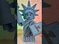 3d printed statue of Liberty #statueofliberty #newyork #3dprinting #bambulab #lego #viral #fyp #3d￼￼