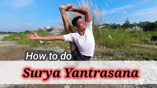 Details How to Do Compass Pose| Compass Pose for Beginners (Parivrtta Surya Yantrasana) Update