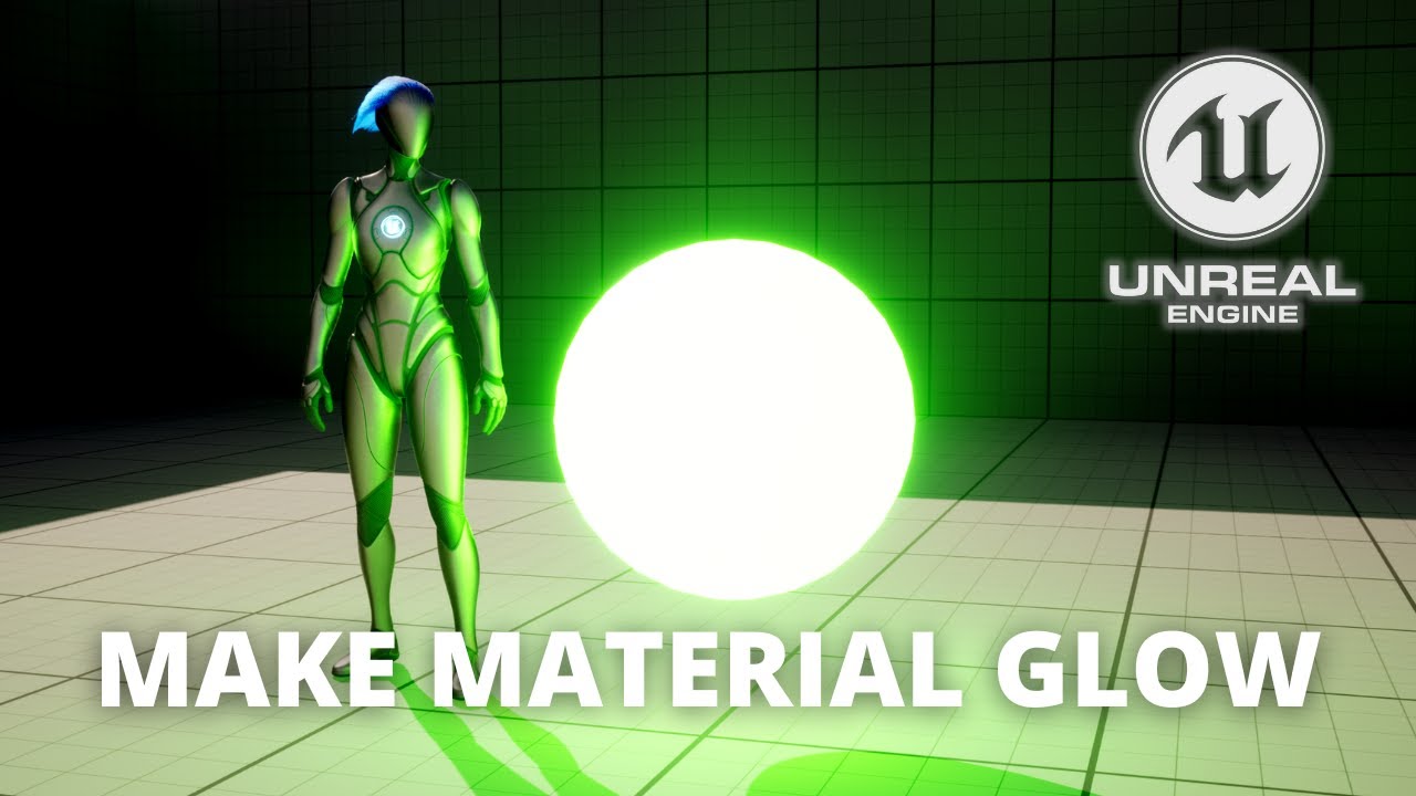 How to Make a Material Glow in Unreal Engine 5 - YouTube