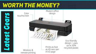 HP DesignJet T210: Amazing 24-inch Plotter Power for Architects