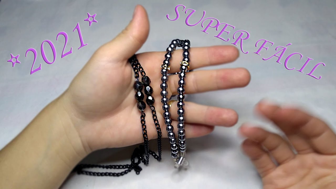 APRENDA COMO FAZER CORRENTINHAS PARA OCULOS