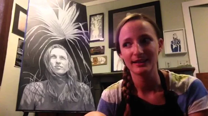 Vlog #1: Heather Clements Art, Untitled Painting (...