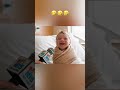 Newborn baby sarcastic interview.  #funny #newbornbaby #aibaby