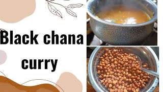 Simple and Tasty Black channa curry 😋