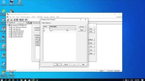 RSLinx Classic Configurar driver de ethernet