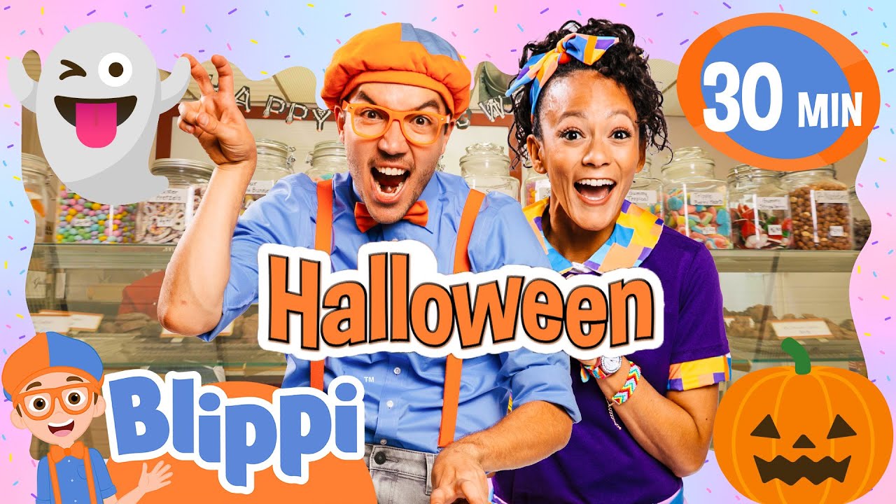 Blippi and Meekah's Sweet Halloween Treats | Blippi  | Celebrating Diversity