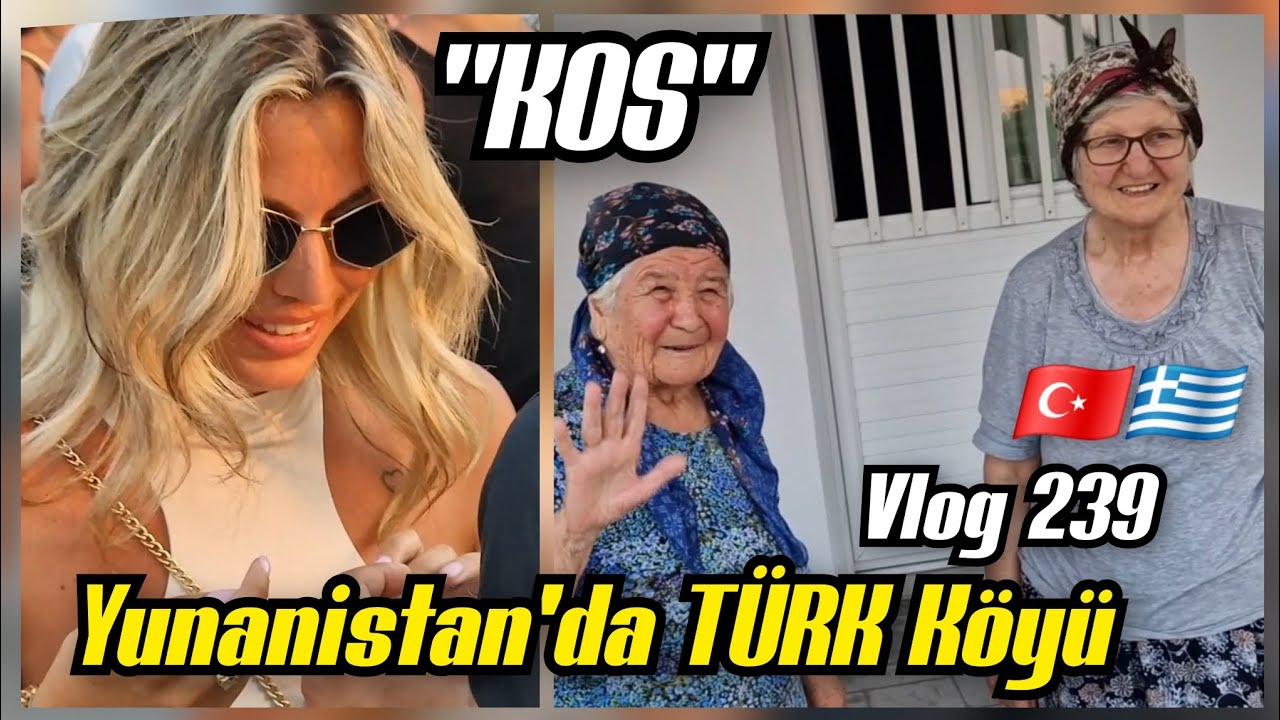 Yunanistan Kos Adası Gezisi | İstanköy Platani " GERME " TÜRK Köyüne Gittim | Kos'un Plajları | 🇬🇷🇹🇷