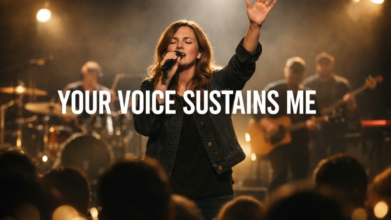 Your Voice Sustains Me | Christian Worship Song When Fear Shouts And Your Peace Lifts Me
