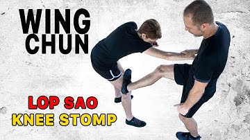Wing Chun Lop Sao Knee Stomp—Core JKD Tool Technique