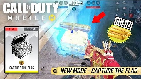 NEW GAME MODE CAPTURE THE FLAG ( GOLD?! ) in Call of Duty: Mobile