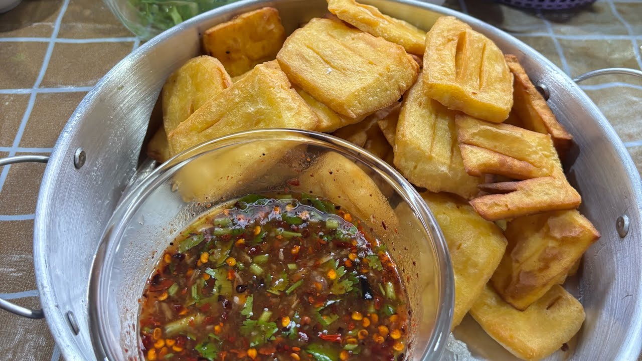 တိုဟူးကြော်နဲ့မန်းကျည်းအချဉ်ရည်လုပ်နည်း