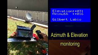 Satellite Dish Positioning Control Using Mobile Phone