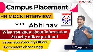 Campus Placement HR Mock Interview | Interview tips that will help students in selection | YourPedia