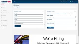Customer Portal: How to change your password