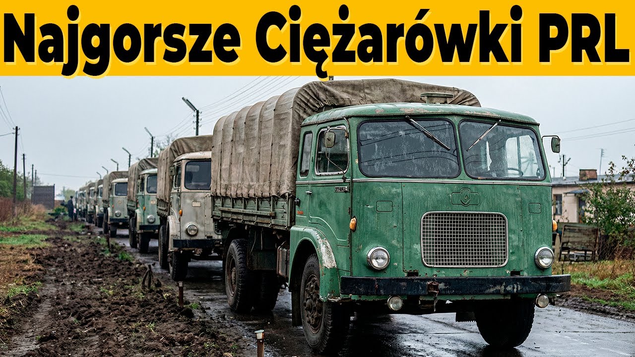 5 Najgorszych Ciężarówek z PRL!