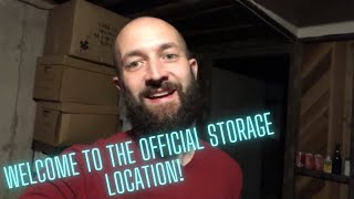 Here's where all my stuff will be stored during my travels! -  (The Journey   Episode 19)