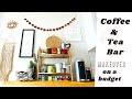 I gave my coffee and tea bar a mini makeover and it turned out amazing!