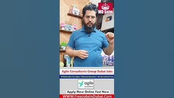 Agile Consultant Group Jobs In Dubai #shortsvideo #ytshorts