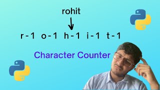 Character Counter using python Wealth
