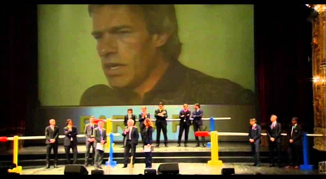 Centenario Parma F.C.: l'allenatore del secolo Nevio Scala scherza con Simona Ventura