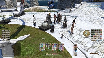 FFXIV - Healing Bots in Limsa