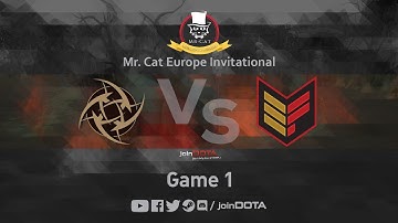 NiP vs Effect Game 1 - Mr. Cat EU Inv. - @GarethCasts @TrentPax